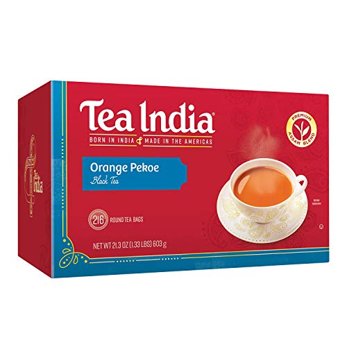Tea India Orange Pekoe Black Tea Chai Flavorful Blend Of Black T...