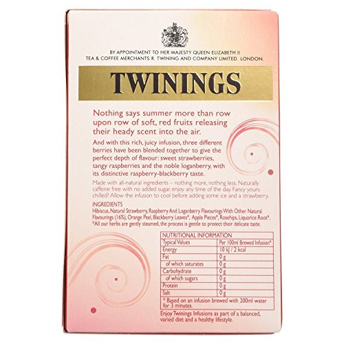 Twinings Infusion Raspberry, Strawberry And Loganberry Tea / 20