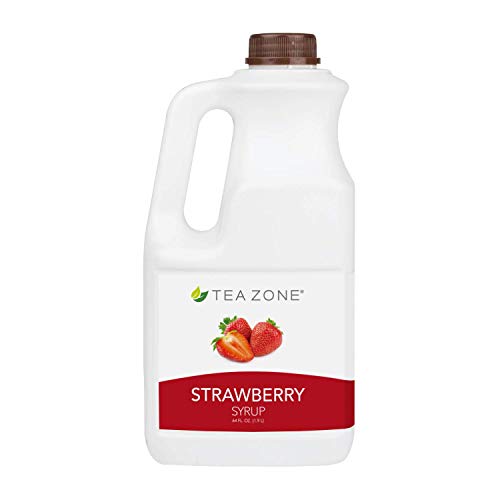 Tea Zone 64 Oz Strawberry Syrup