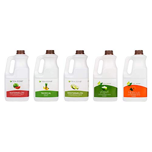 Tea Zone 64 Fl. Oz Tropical Syrup