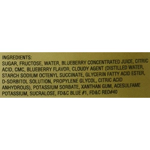 Tea Zone 64 Fl. Oz Very Blueberry Puree