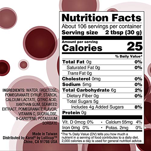 Tea Zone 7 Lbs Pomegranate Popping Pearls