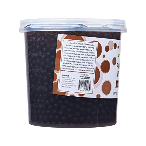 Tea Zone Chocolate Popping Pearls 7 Lbs
