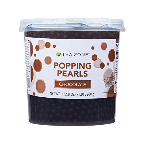 Tea Zone Chocolate Popping Pearls 7 Lbs