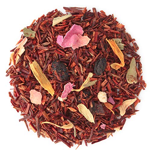 Teabloom Organic Herbal Tea, African Safari Loose Leaf Tea, Swee