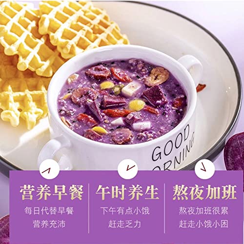 Purple Potato Konjak Congee cereal 17.6oz/500g Instant cereal nu...