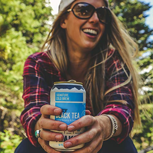 Teakoe Fizzy Tea | 100% Organic Black Tea W/ Raw Honey &Amp; Lemon |