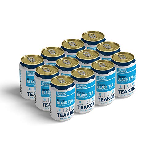 Teakoe Fizzy Tea | 100% Organic Black Tea W/ Raw Honey &Amp; Lemon |