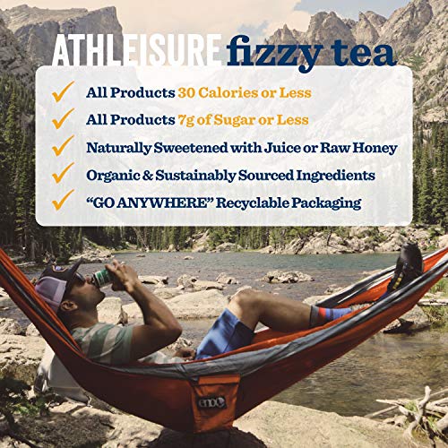 Teakoe Fizzy Tea | 100% Organic Black Tea W/ Raw Honey &Amp; Lemon |