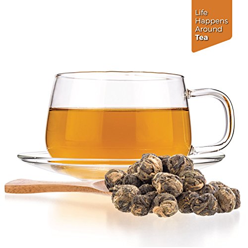 Tealyra - Lychee Black Dragon Pearls - Exotic Sweet Black Loose