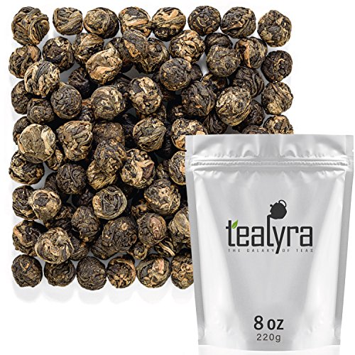 Tealyra - Lychee Black Dragon Pearls - Exotic Sweet Black Loose