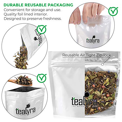 Tealyra - White Champagne - White Loose Leaf Tea - High Level Of