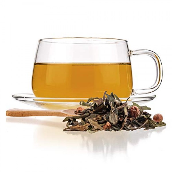 Tealyra - White Champagne - White Loose Leaf Tea - High Level Of