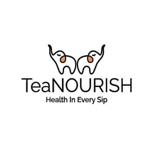 TeaNOURISH Turmeric Moringa Herbal Tea | Blend of Indias Superf...