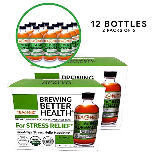 Teaonic I Love My Adrenals - Herbal Tea Tonic - Ginger Tea - Imm