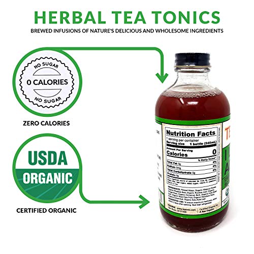Teaonic I Love My Adrenals - Herbal Tea Tonic - Ginger Tea - Imm