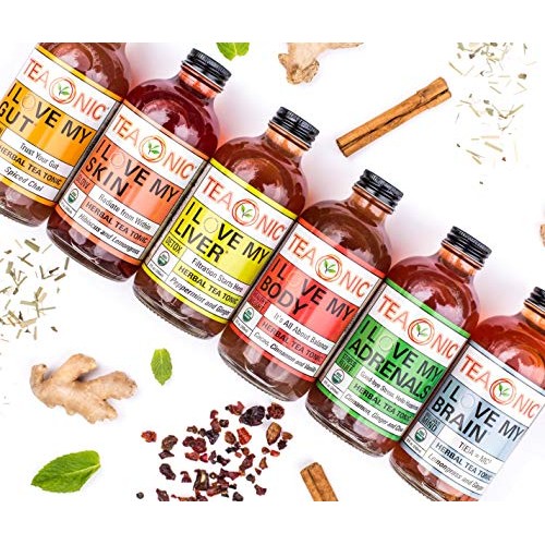 Teaonic I Love My Adrenals - Herbal Tea Tonic - Ginger Tea - Imm