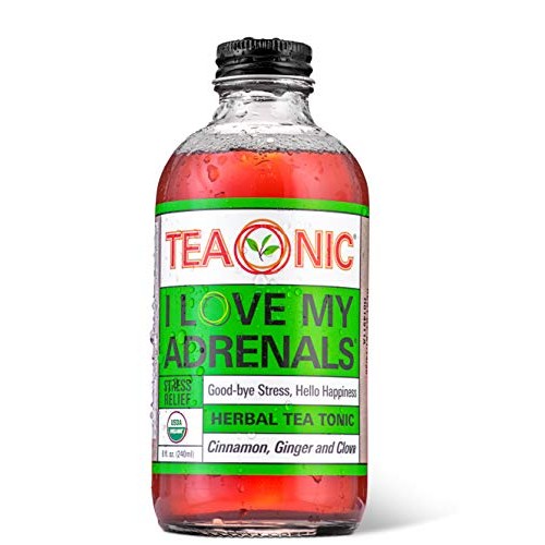 Teaonic I Love My Adrenals - Herbal Tea Tonic - Ginger Tea - Imm