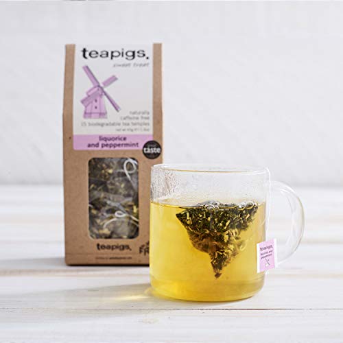 Teapigs Liquorice And Peppermint Tea Bags Made With Whole Leaves