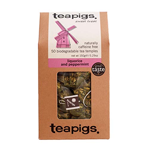 Teapigs Liquorice And Peppermint Tea Bags Made With Whole Leaves
