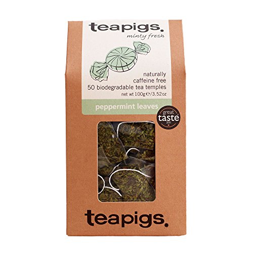 Teapigs Peppermint Leaves Tea Bags Made With Whole Leaves 1 Pac