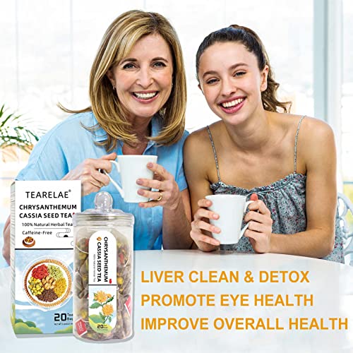 TEARELAE - Chrysanthemum Cassia Seed Tea - Nourishing Liver Tea ...