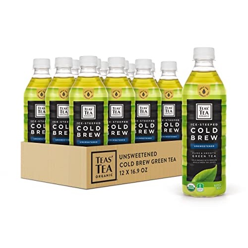 Teas Tea Organic Cold Brew Unsweetened Green Tea Pack Of 12 O
