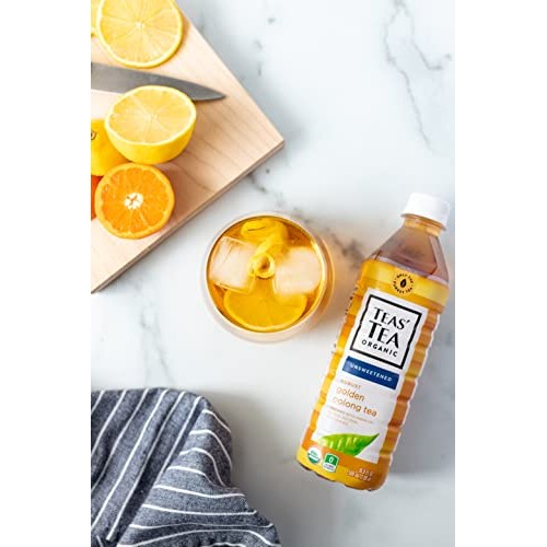 Teas Tea Unsweetened Golden Oolong Tea 16.9 Ounce Pack of 12,...