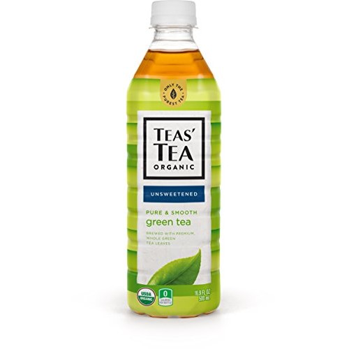 Teas Tea Unsweetened Pure Green Tea 16.9 Ounce Pack Of 12 Org