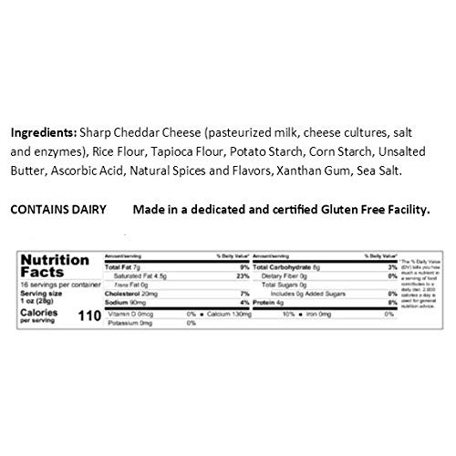 Southern Gourmet Gluten Free Cheese Straws, Traditional Cheddar,