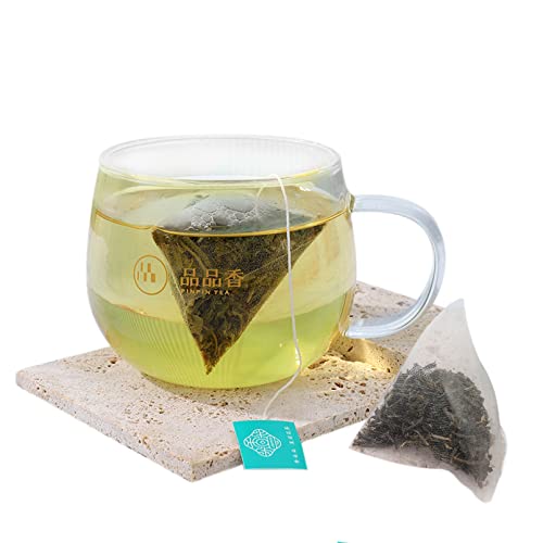 TeasBank Jasmine Green Tea Bags Sampler Organic Herbal Tea 14 Co...