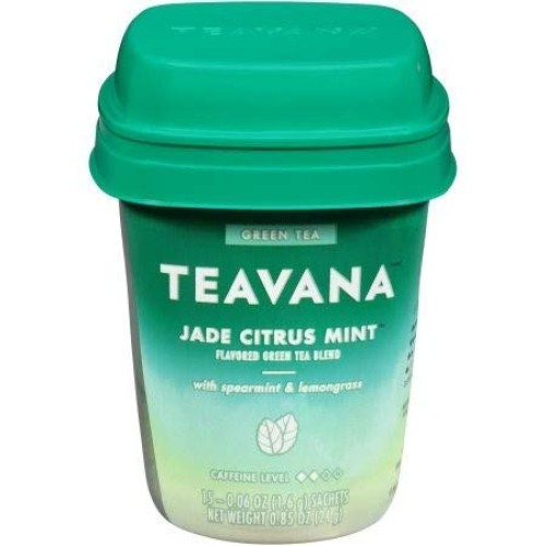 Teavana Jade Citrus Mint Flavored Green Tea, 15 Sachets