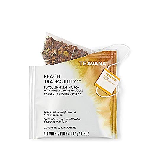 Starbucks Teavana Tea Sachets Peach Tranquility, Pack of 24 Sac...