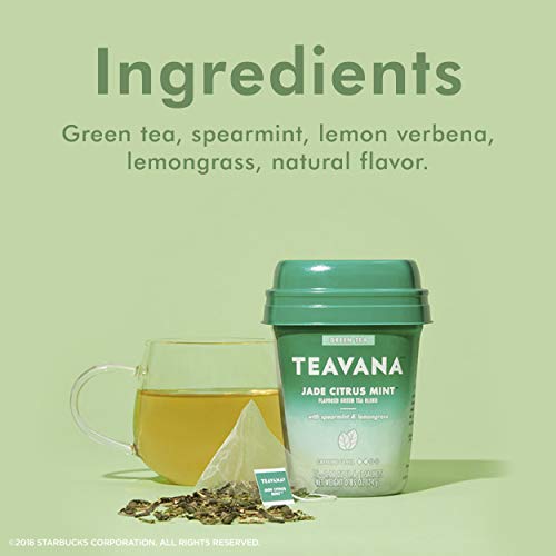 Teavana Jade Citrus Mint, Green Tea With Spearmint and Lemongras...