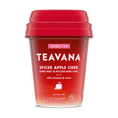 Teavana Spiced Apple Cider, Herbal Tea With Cinnamon And Cloves,