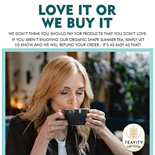 TEAVITY Organic Shape Slimmer Tea Pods with Garcinia Cambogia | ...