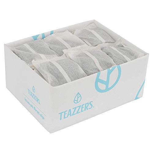 Teazzers Premium All-Natural Green Tea Bags, Large 1-Gallon Iced...