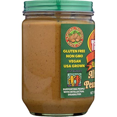 Teddie Peanut Butter Unsalted Peanut Butter, 16 Oz