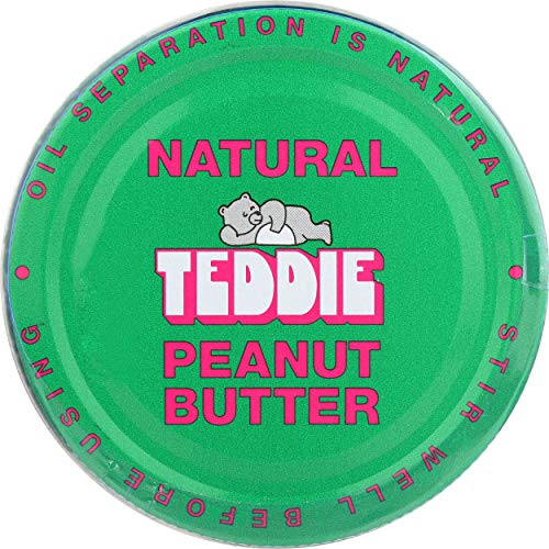 Teddie Smooth Old Fashioned All Natural Peanut Butter-16 Ounce Jar