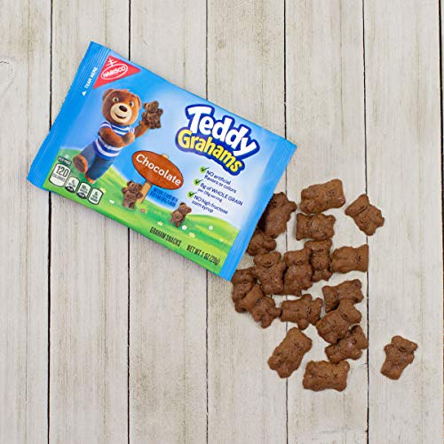 Teddy Grahams Chocolate Graham Snacks, 6 - 10 Oz Boxes