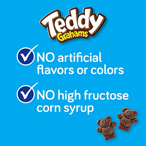 Teddy Grahams Chocolate Graham Snacks, 6 - 10 Oz Boxes