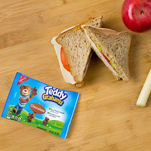 Teddy Grahams Chocolate Graham Snacks, 6 - 10 Oz Boxes