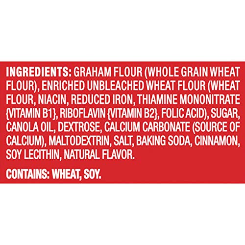 Teddy Grahams Cinnamon Graham Snacks, 10 Ounce Pack Of 6