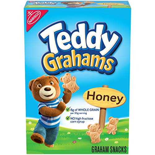 Teddy Grahams Honey Graham Snacks, 10 Oz Box