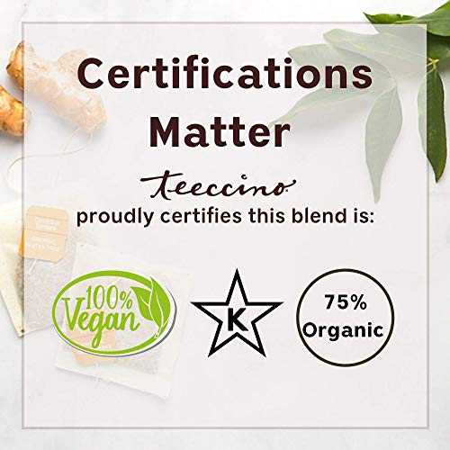 Teeccino Chicory Coffee Alternative – Chocolate Mint – Ground He