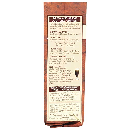 Teeccino Chicory Coffee Alternative - Java - Herbal Coffee | Gro