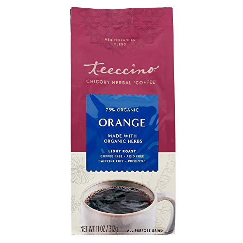 Teeccino Chicory Coffee Alternative - Orange - Ground Herbal Cof