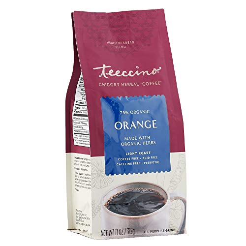 Teeccino Chicory Coffee Alternative - Orange - Ground Herbal Cof