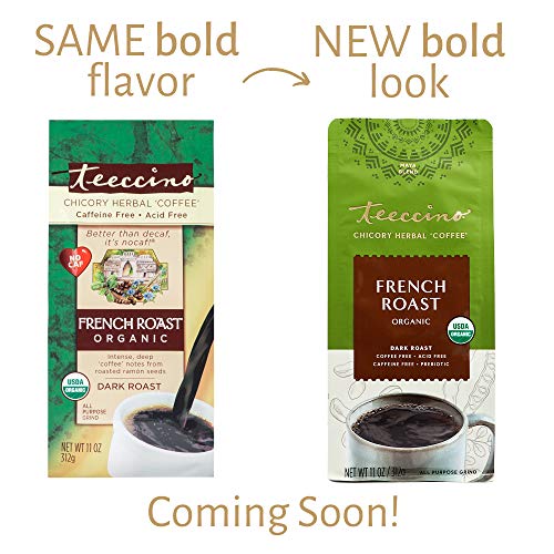 Teeccino Chicory Coffee Alternative – Organic French Roast – Her
