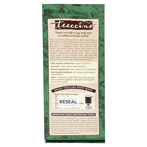 Teeccino Chicory Coffee Alternative – Organic French Roast – Her